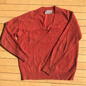 Everlane Cashmere Oversized V-Neck Sweater Size XS